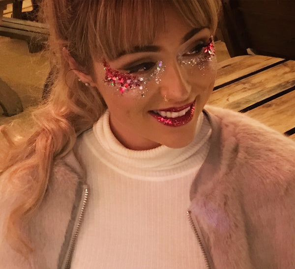 Miss Cherry Red Face Glitter 10g Wish Upon A Sparkle WishUponASparkle