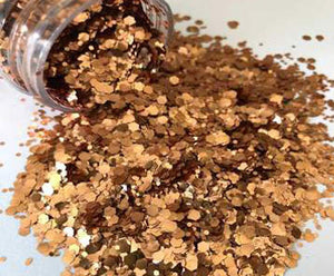 October - Bronze Biodegradable Glitter Pot 10g