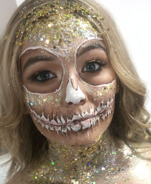 Skull Halloween Glitter Makeup Collection