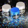 Blue Diamond Collection - Blue, Silver & White Glitter 3 Pack